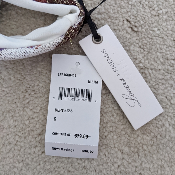 NWT Lovers + Friends Rae knit bikini sizes S/M - Picture 6 of 7